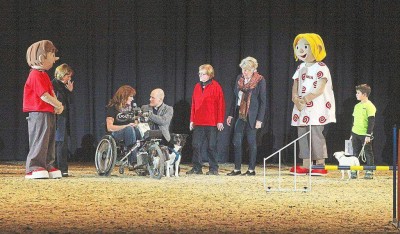 Hilde auf der DogLive Gala